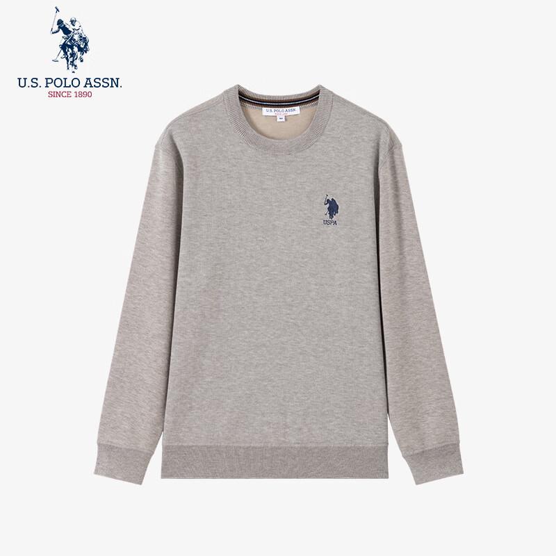 U.S. POLO ASSN. Men's Pure Cotton Crew Neck Knit Sweater