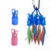 9pcs Fishing Hook Protective Cover, PVC Shrimp Squid Hook Cover
