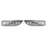 2x Car Front Bumper Fog Lights W/ Bulb Clear Lens For Toyota Corolla 2003 2004