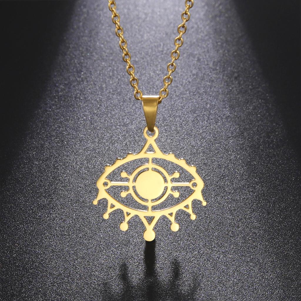 Talisman Seal Solomon Six-pointed Star Pendant, 24Inches Chains Pendant Necklace