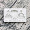 Evening Dress Skirt Silicone Mold Sugarcraft Chocolate Cupcake Baking Mold Fondant Cake Decorating Tools