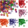 20pcs 8mm Fashion Acrylic Transparent Round Corner Cube Beads for Necklace Bracelet Making DIY Jewelry Accessories