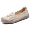 New Spring and Summer Fashion and Casual 100% Genuine Leather Breathable Flat Shoes for Women Shoes for Women