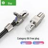 Biaz CAT.6A Gigabit STP Shielded No-Crystal Plug Network Cable
