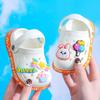 Kids Baby Girls Boys Cute Infant Non-slip Soft Bottom Toddler Home Children Hole Cool Sandals Slippers Cartoon Cave Hole Shoes