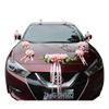 Wedding Car Decoration Set: Artificial Floral Arrangements & Main Car Flowers