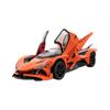 1/24 Scale Apollo EVO Alloy Sports Car Model Metal Diecast Simulation with Pull Back Sound Light Vehicles for Boys Birthday Gift