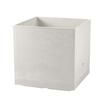 Richel Large Planter Ceramic Style White 45 X 45 X 45 Cm Laviere WS Cube 45 Type with Bottom Water Supply Function 709002