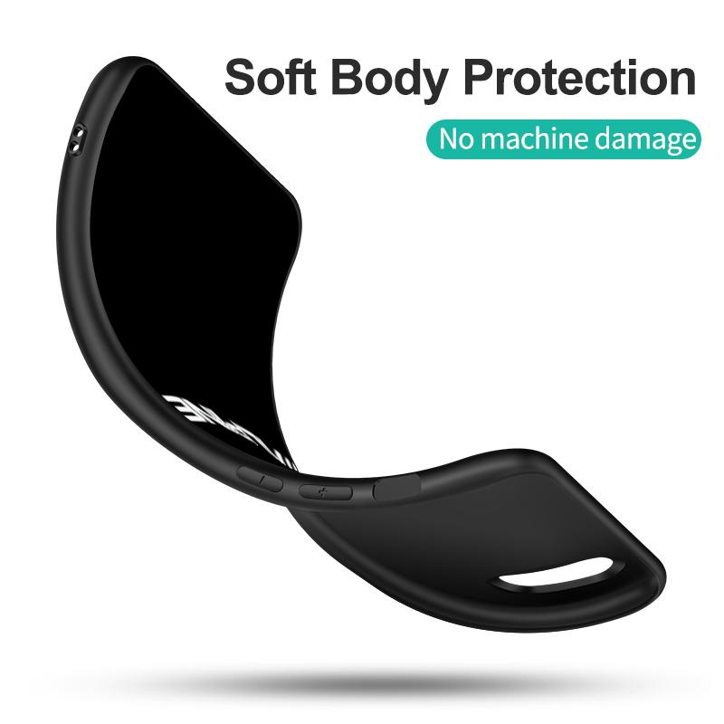 Черный чехол из ТПУ для ZTE Blade A3 A5 A7 2019 2020 A31 A51 A71 A7S V2020 L210 L8 smart vita 2022 v30 alpiner