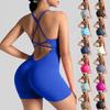 Women's Fashion Tight Peach Hip Lifting One-piece Yoga Wear Fitness Shaping One-piece Suit