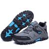 Fashion Shoes for Men 2024 New Men Sneakers Leather Waterproof Mountaineering Camping Hiking Shoes Thick Sole Comfortable Running Shoes