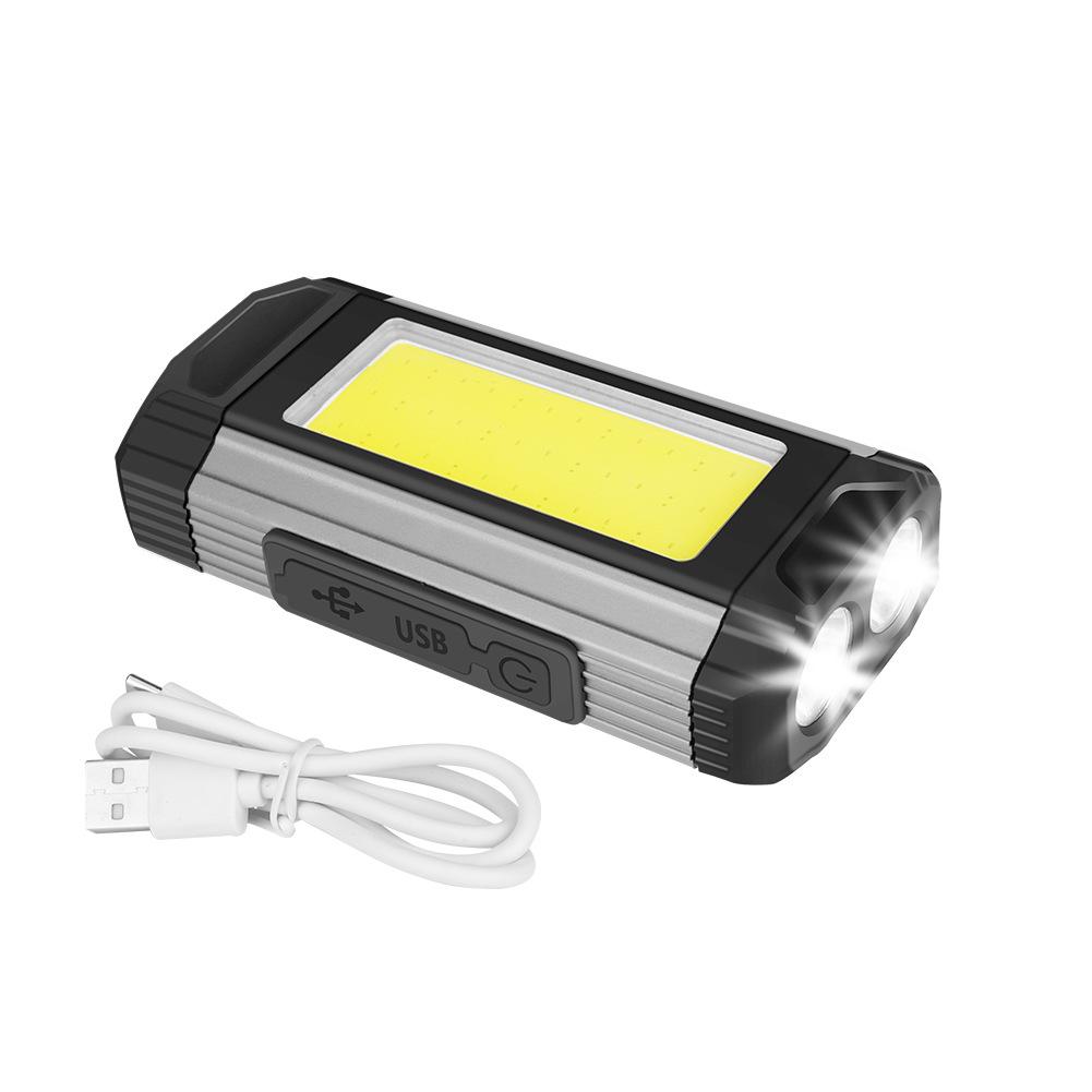Cross-border LED COB Work Light with Magnet, USB Charge, Input/Output for Repairs