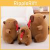 Nosepicking Cartoon Capybara Plush Doll Figure Candy Toy Room Decor Gift Girl