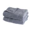 Imabari Towel Bath Towel Set of 2 Made In Japan Medium Thick Quick Drying Absorbent Authentic Bath Towel Fluffy Baby Bathtime Cotton Navy Plain 60 X
