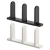 4Pcs Siding Closet Door Floor Guides Simple Installation Universal Sliding Cabinet Door Bottom Guide with Screws Set