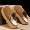 Fashion Stylish Men's Summer Muller Shoes Anti-Slip Male Half Drag Leisure Walk Lazy Shoes Versatile Simple Men Slippers Comfy Loafers