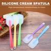 Kitchen Silicone Spatula Translucent For Cooking Dough Scrape Cream Heat-Resistant Utensils Baking Cake Brush Tools