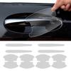 GLOWZEN Door Handle Protector, Car Door Guard, Set of 8, Dedicated Scratch-Resistant, Anti-Slip, Good Touch, Protection, Easy Installation