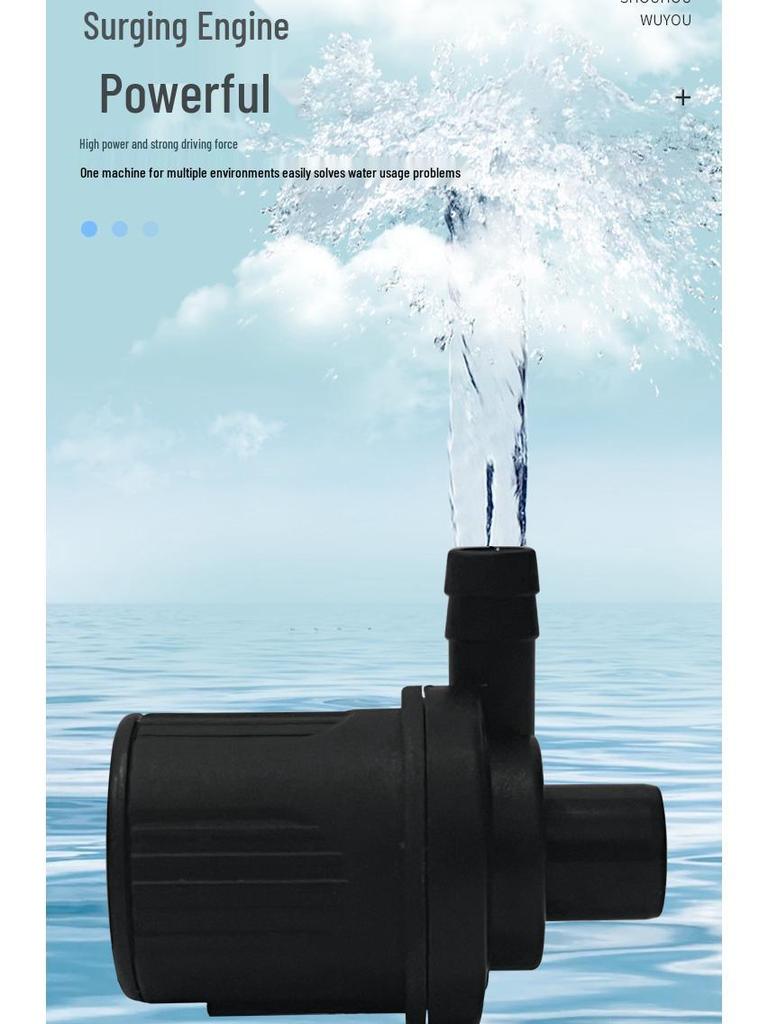 2024 Мини Бесщеточный Водяной Насос DC12V для Гидропоники и Льдогенераторов