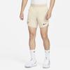 Nike Rafa Dri-FIT ADV Solid Straight-Leg Sports Shorts Men Bottoms Sandstorm DV2882-126