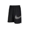 Dri-Fit Logo Print Mid Rise Elastic Waist Shorts Men Bottoms Black DX6306-010