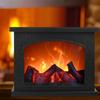 LED Simulated Flame Light Night Light Vintage Style Ambiance Decorative Mantel Lights