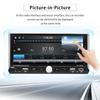 6.9'' Touch Screen 1Din Universal Car Radio Wireless Carplay Android Auto Smart Multimedia Player Wifi Navigation GPS FM Stereo