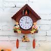 Wall-mounted Clock Cuckoo Pendulum Clock For Home Living Room Art Decor