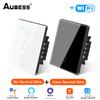 1/2/3/4gang TUYA WiFi Smart Touch Switch Home Light Wall Button Smart Switch Neutral Wire Required For Alexa Google Assistant