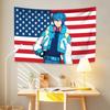 Japanese Anime Tapestry Dramatics Game Murders Flag Home Decoration Living Room Bedroom Backdrop Cloth Festival Gifts