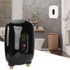Instant Water Heater Mini Electric Tankless Heating Equipment Bathroom Shower Supply BlackAU 220V