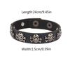 Women/Men Men Women Leather Wristband Men Women Gift Punk Style Leather Bracelet Cosplay Jewelry