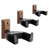 STRICH Guitar Hanger Hooks, Wall Mount, Auto-Locking, with Screws, Suitable for Guitars, Basses, Ukuleles, and More (Set of 3)