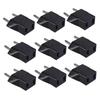 5Pcs US USA To EU Euro Europe AC Power Plug Converter Travel Adapter Charger