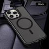Luxury Matte Translucent Armor Case For iPhone 16 15 14 13 12 11 Pro Max Plus Magsafe Magnetic Wireless Charging Shockproof Cover