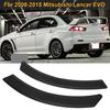 Front Fender Side Vent Cover Trim Sticker Wheel Guard Decoration For Mitsubishi Lancer EX EVO V3 V5 V6 2008-2015 Car Accessories
