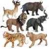 Hollow Lion Tiger Microlandscape Deer Miniatures Kid Toy Animal Model Children Gift Action Figures