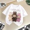 Summer Children's Loose Short-sleeved T-shirt for Girls' Casual Tops