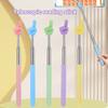 2/5Pcs Telescopic Finger Reading Stick Retractable Whiteboard Pointer with Finger Design Teaching Accessory