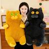 New Style Stuffed Animals Plush Kawaii Cat Plush Toy Doll Large Cat Pillow Comfortable and Soft Festival Gifts for Friends