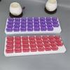 Moisture Proof 31 Grid Pills Box Independent Cell Medicine Container Pill Organizer  Travel