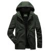 Spring and Autumn New Men's Hooded Windbreaker Jacket Jacket Business Casual Fashion Middle Dad Outfit