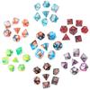 For RPG Dungeons for RPG DnD 7pcs/Set Mixed Color Dice Polyhedral Dice Double-Colors Acrylic Dice