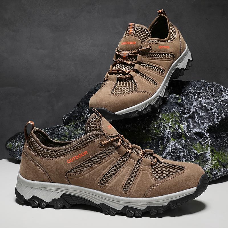 2025 Men's Hiking Shoes Are Anti-slip and Wear-resistant. Men's Hiking and Hunting Tactical Casual Sports Shoes Are In Size 48