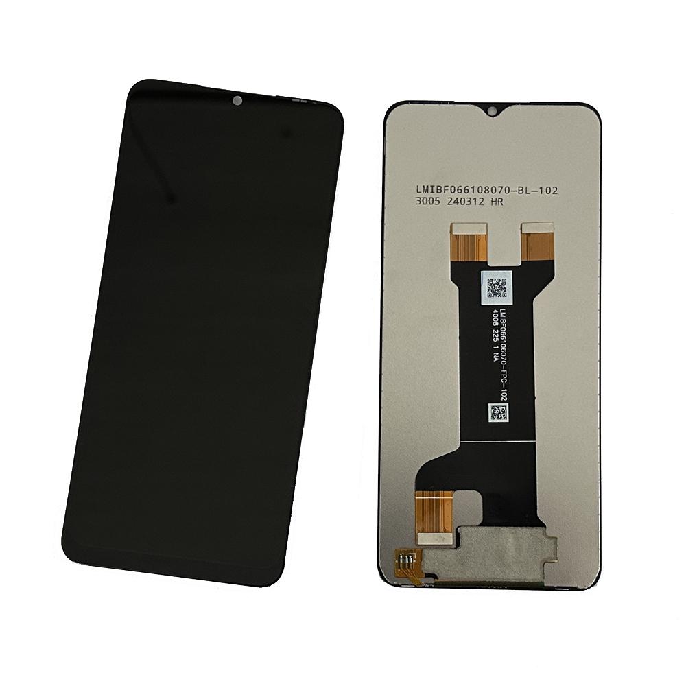 LCD Screen and Digitizer Full Assembly for ZTE V50 Design 5G;Black; + Tools