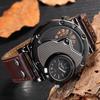 Military Army Style Men's Quartz Wristwatch with Stainless Steel Case