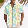 Hawaiian Shirt For Men, Men's Vintage Button Down Bowling Shirts Short Sleeve Summer Beach Shirt