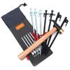 1 Pcs Outdoor Steel Ground Nails Stainless Steel Ground Nails Tents Fixed Storage Bags Hammers Bag