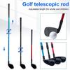 Telescopic Golf Putter Club 2-Section Adjustable Non-Slip Grip Left Right Hands Indoor Outdoor Kids Teenagers Adults Golf Club Golf Accessories