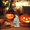 Halloween Ghost Statue Mini Resin Figurine Cute Funny Cartoon Design Spooky Statue Festival Party Decoration